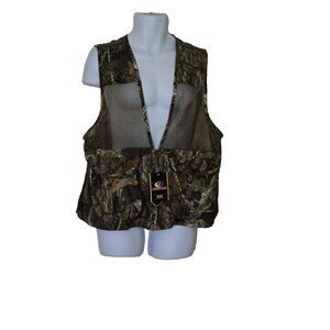 Mossy Oak Men's Green Camo Dove Vest Size Medium-Large